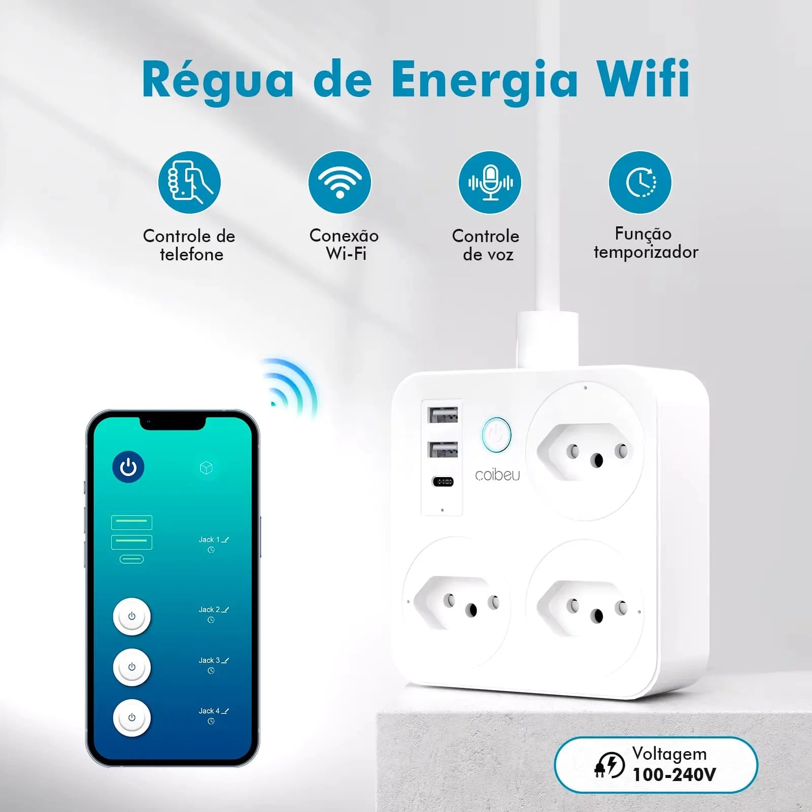Tomada Inteligente WiFi | Varejo Shop