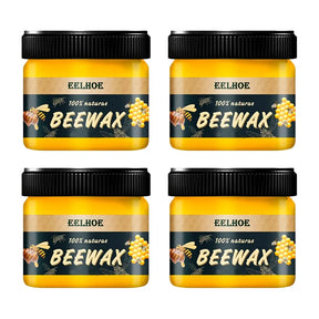 Kit 4 Cera BeeWax - Cera de Abelha que Restaura Móveis de Madeira